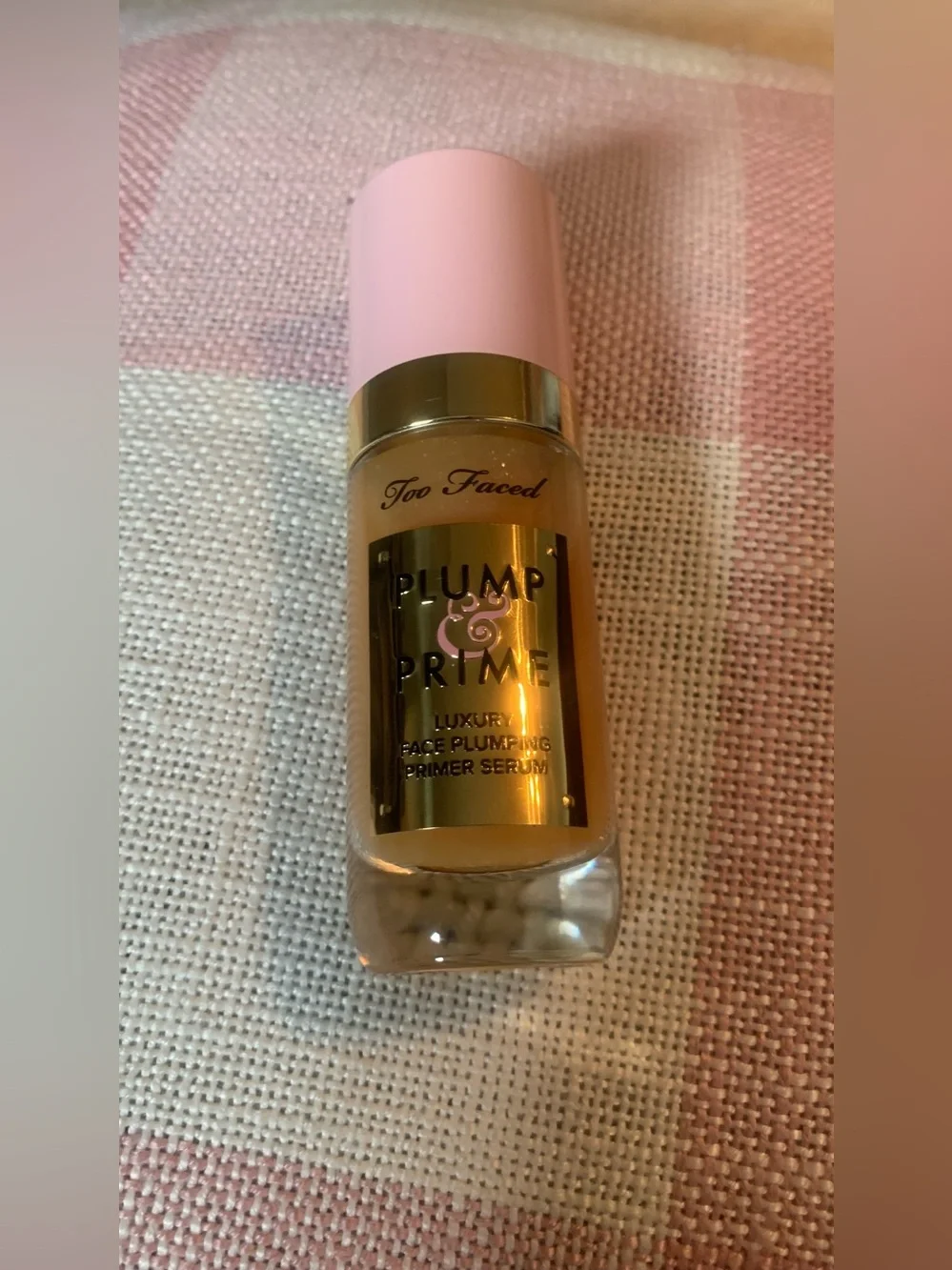 NEW Too Faced Plump & Prime Luxury Face Plumping Primer Serum - 1 FL. OZ.